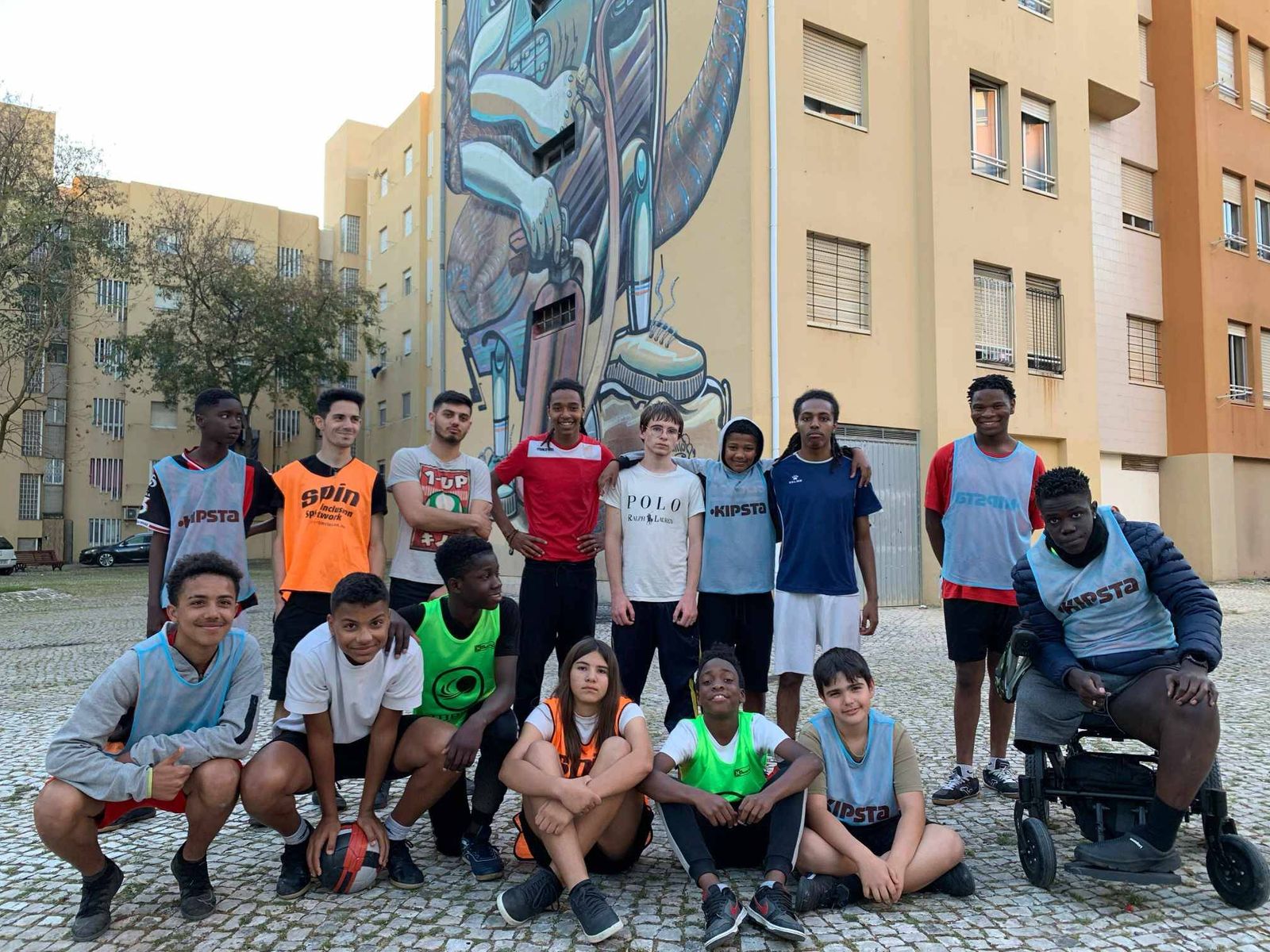 Treino Sociodesportivo de Futebol de Rua