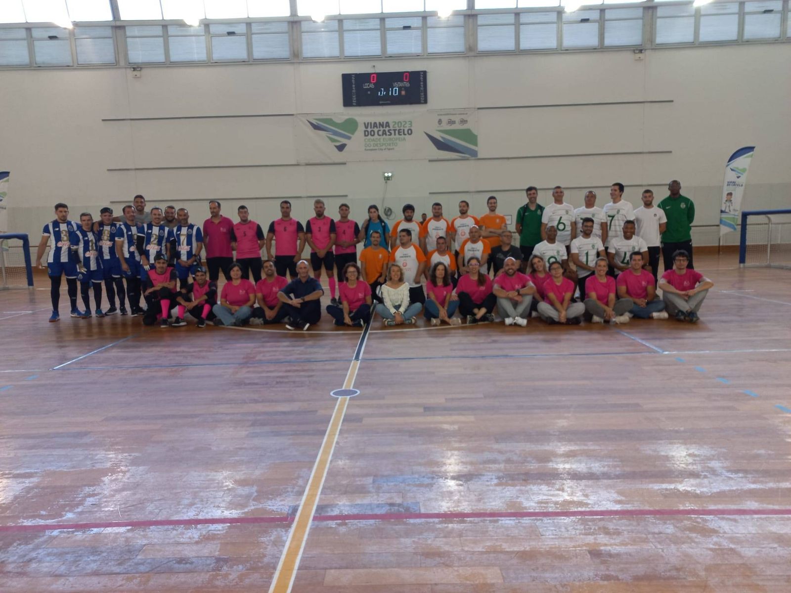 Atividade desportiva (torneio de goalball)