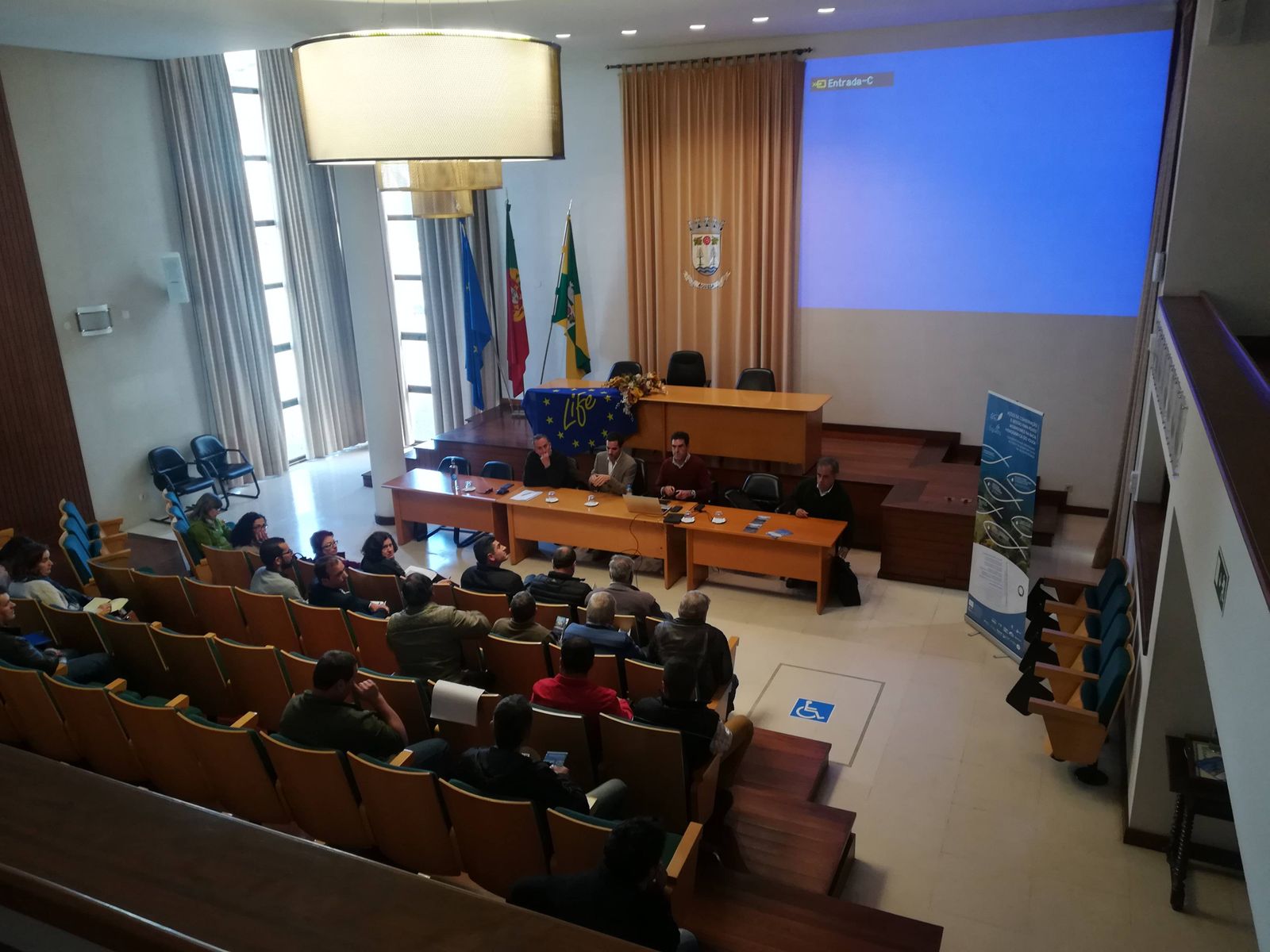 Reunião com pescadores regionais