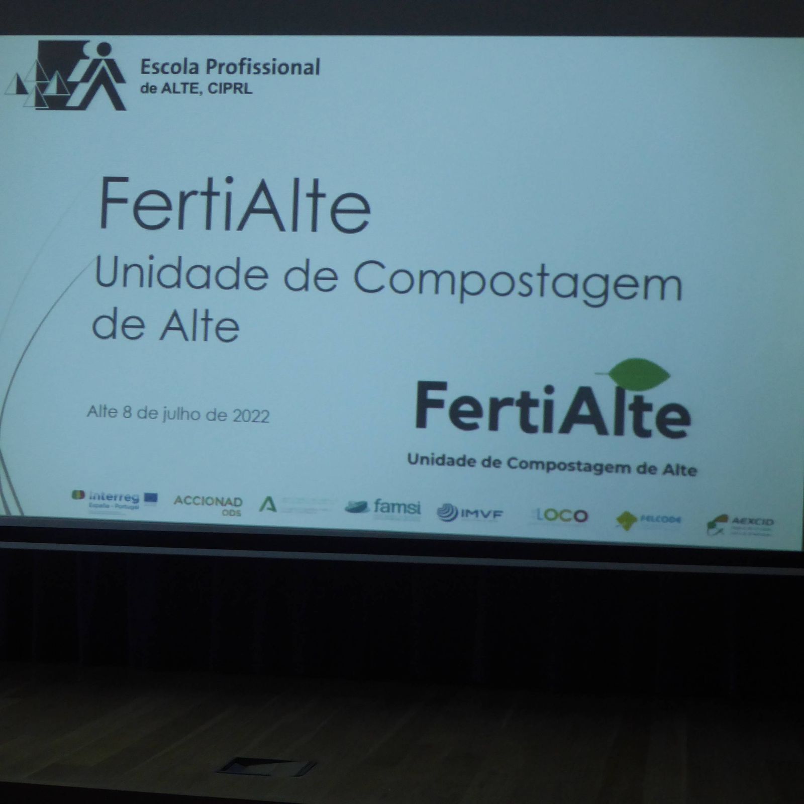 Ação de Formação Auditório EPA para a Comunidade 