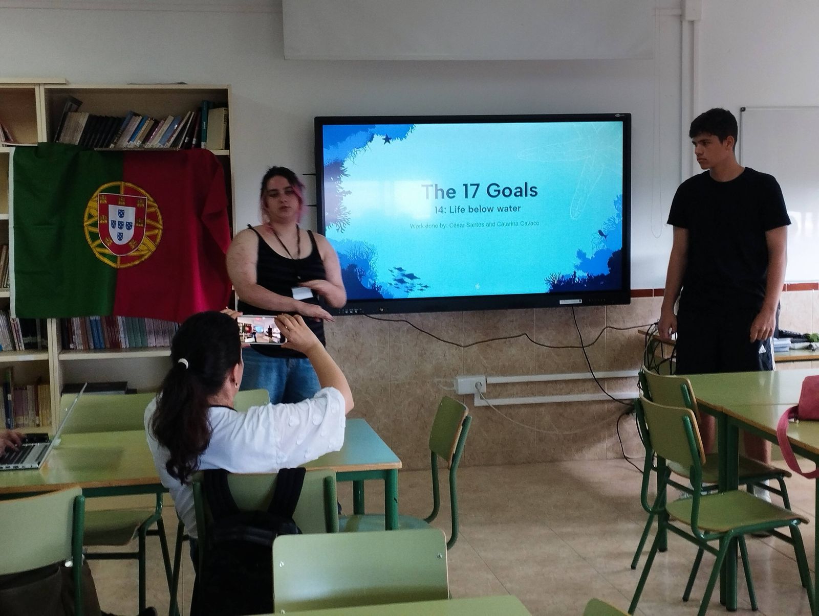 Apresentação do objetivo 14 - Alunos Portugueses
