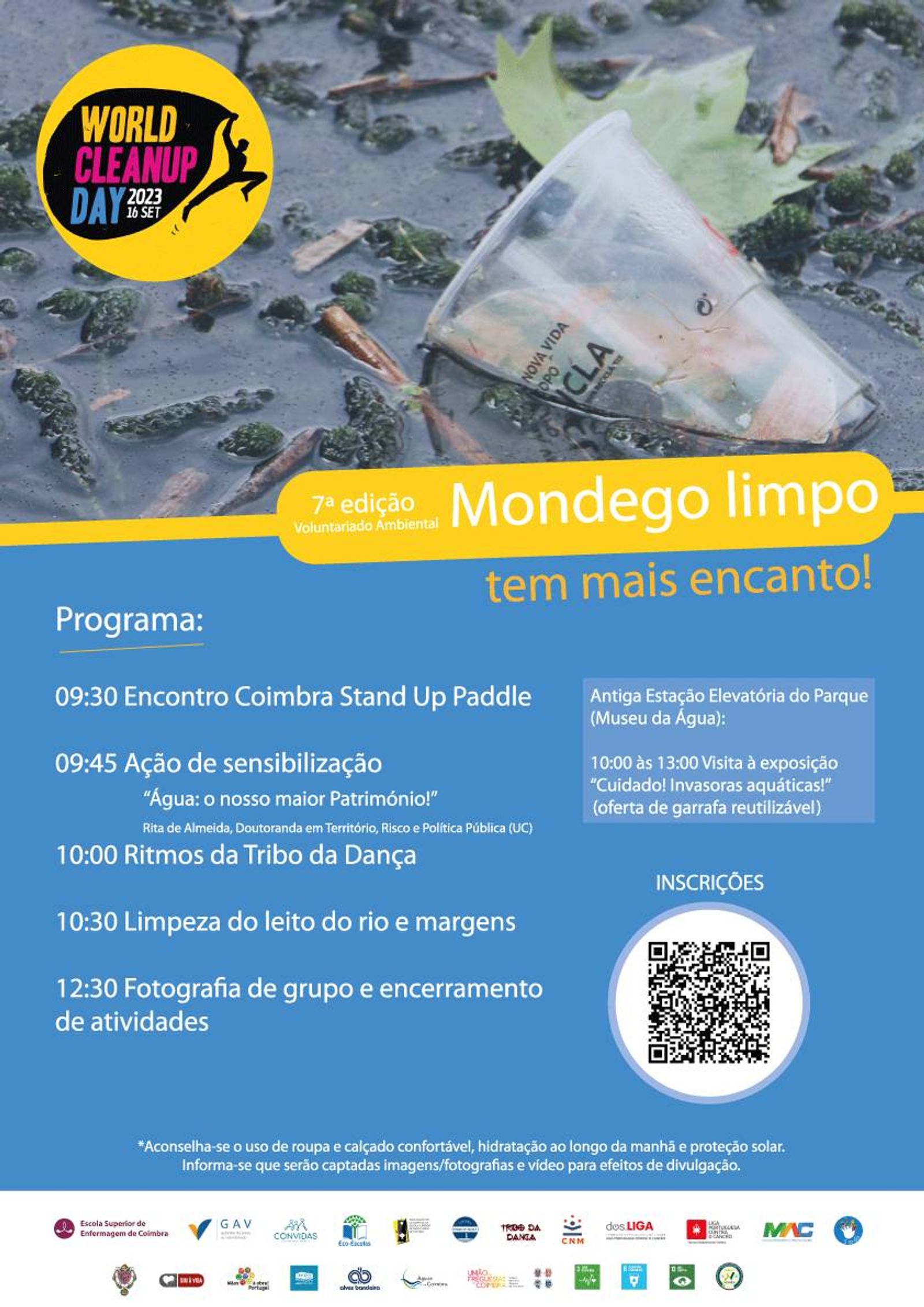 Cartaz do evento 7 edição - 16 setembro 2023 (World Cleanup Day 2023)