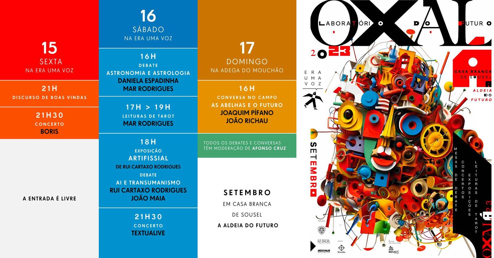Programa da 1ª edição.