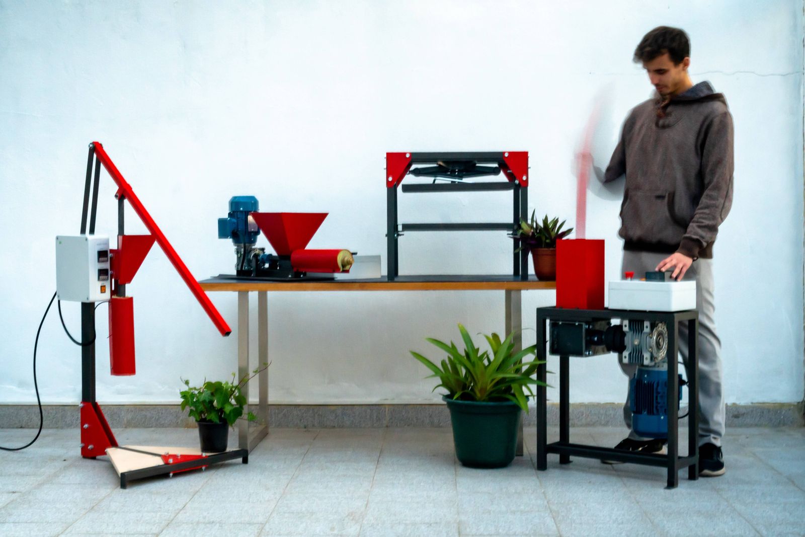 Produção e Desenvolvimento de Máquinas de Reciclagem