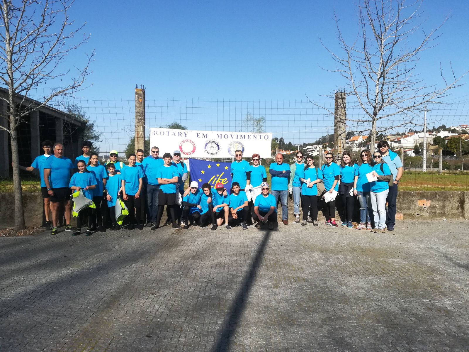 LIFE Águeda e Rotary Club de Águeda - Ação de Voluntariado ambiental 