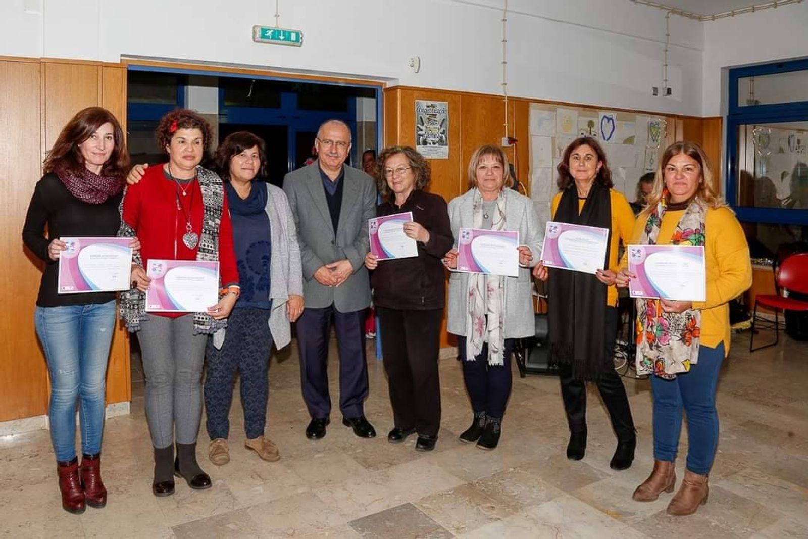 Homenagem aos Voluntarios do BLV