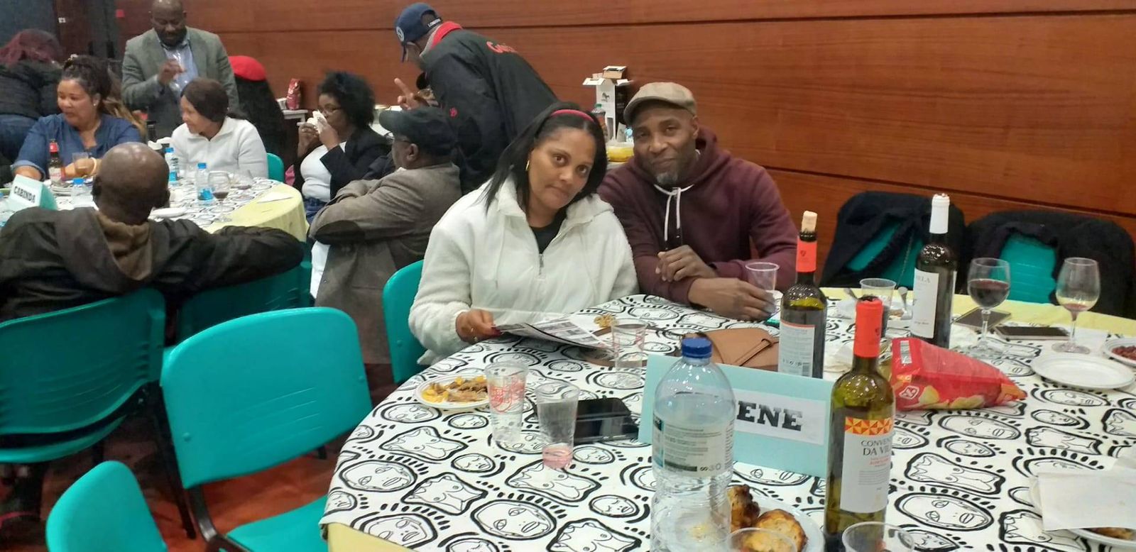 Jantar de confraternização com a comunidade