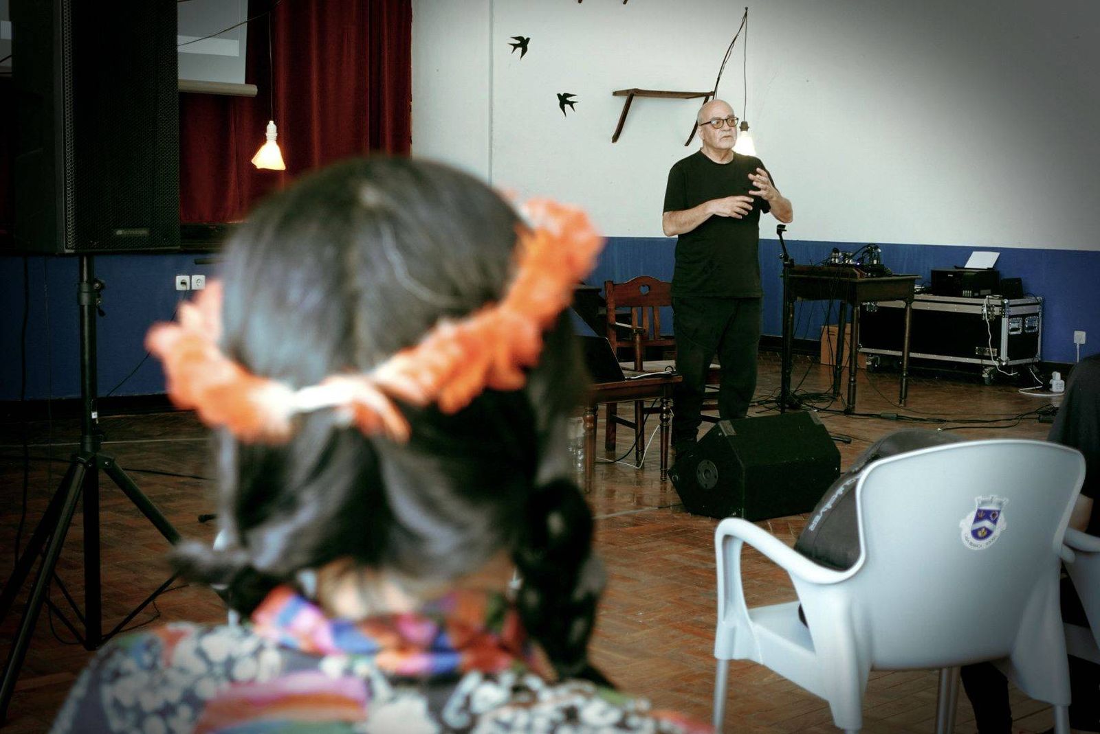 Conferência do artista plástico Leonel Moura, “O artista do Futuro não será humano”. Na 2ª edição, na Casa do povo de Casa Branca.