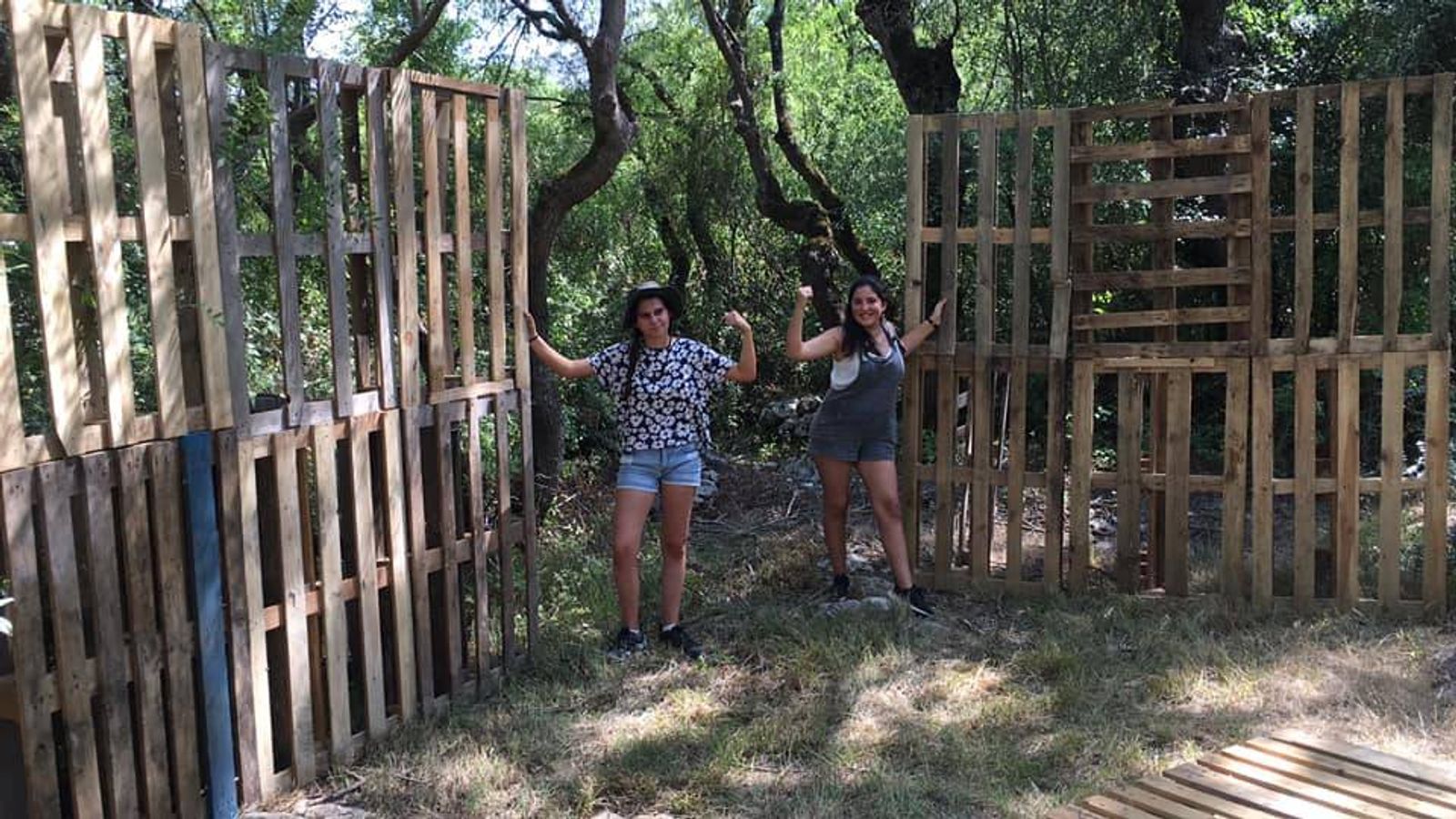 Construção de Exposição Temporária em Meio Natural