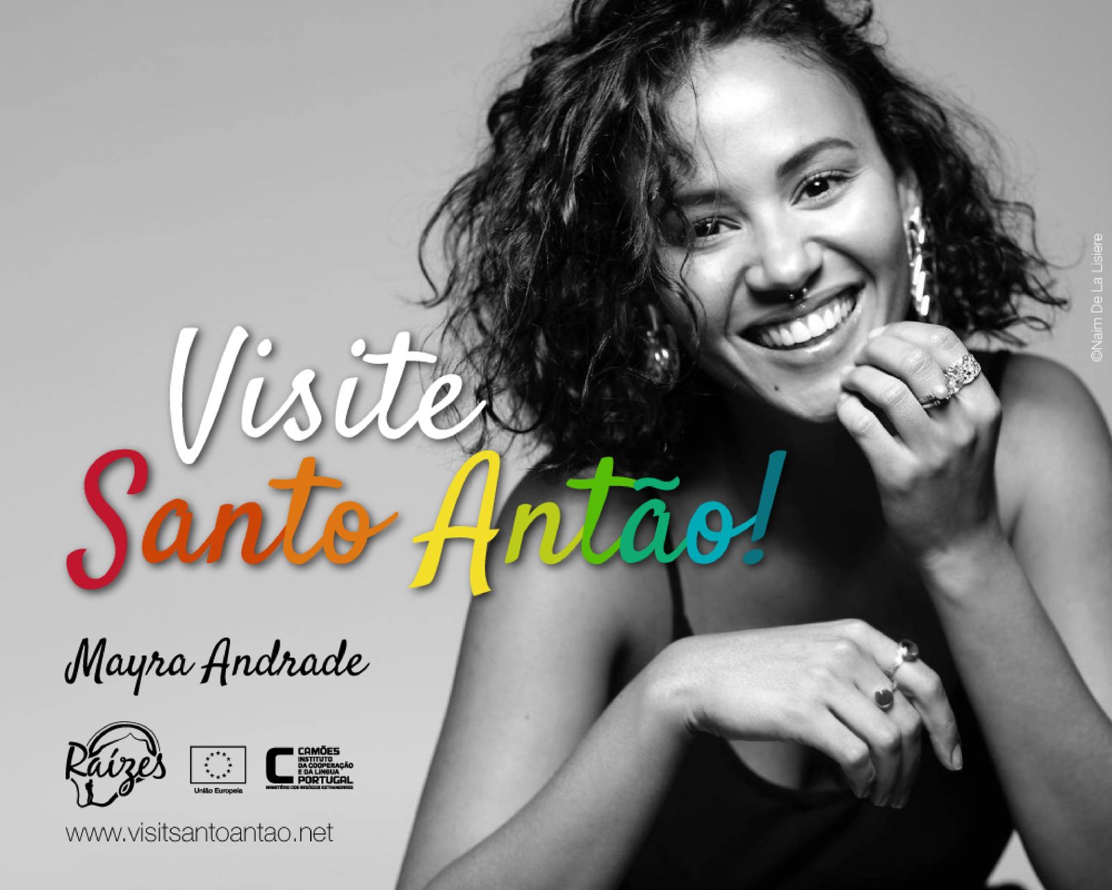 Campanha de marketing com a embaixadora Mayra Andrade