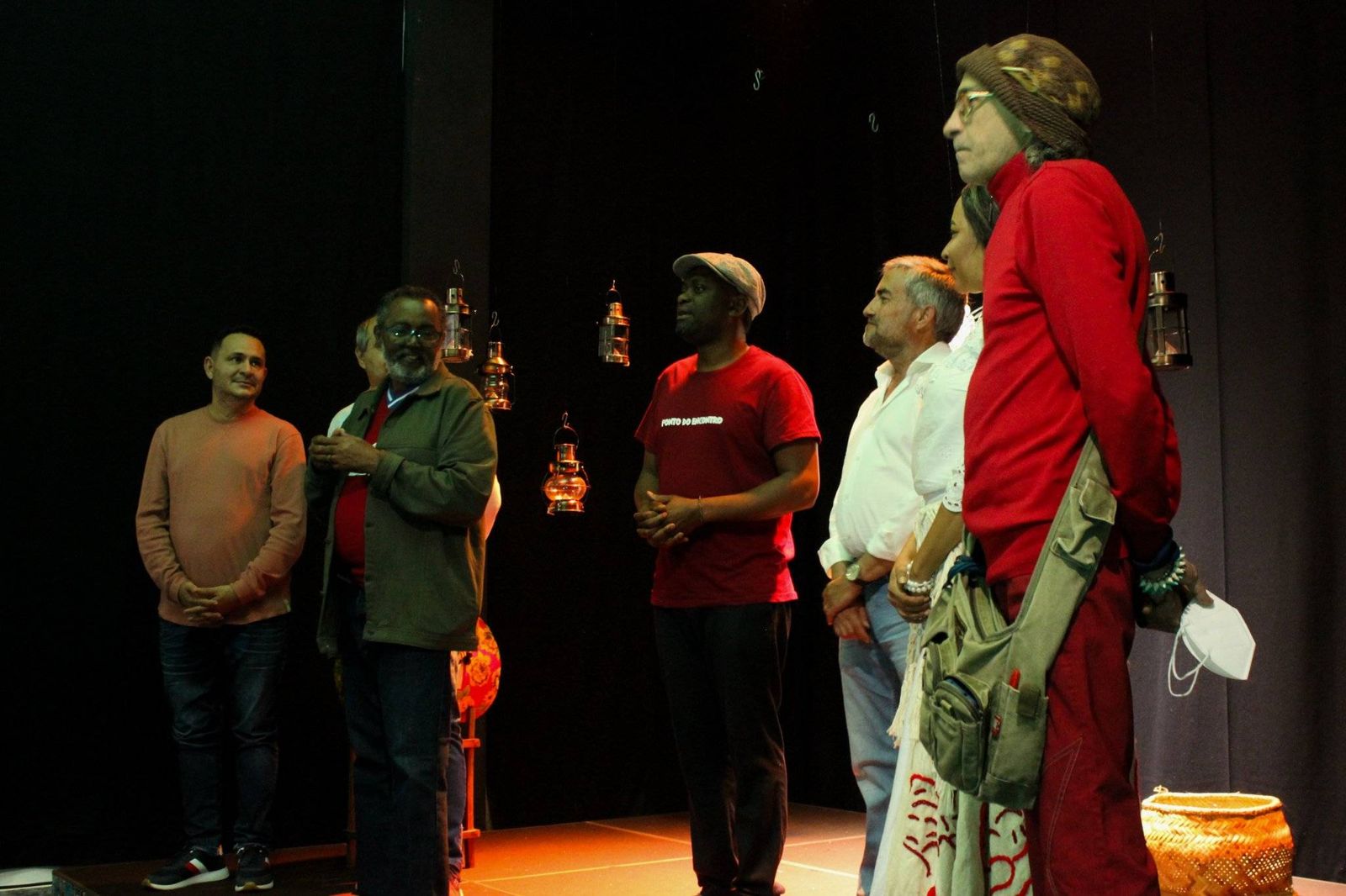 Acolhimento de Grupo Harém Teatro com a presença de Sr. Secretário de Estado da Cultura do Piauí - Brasil