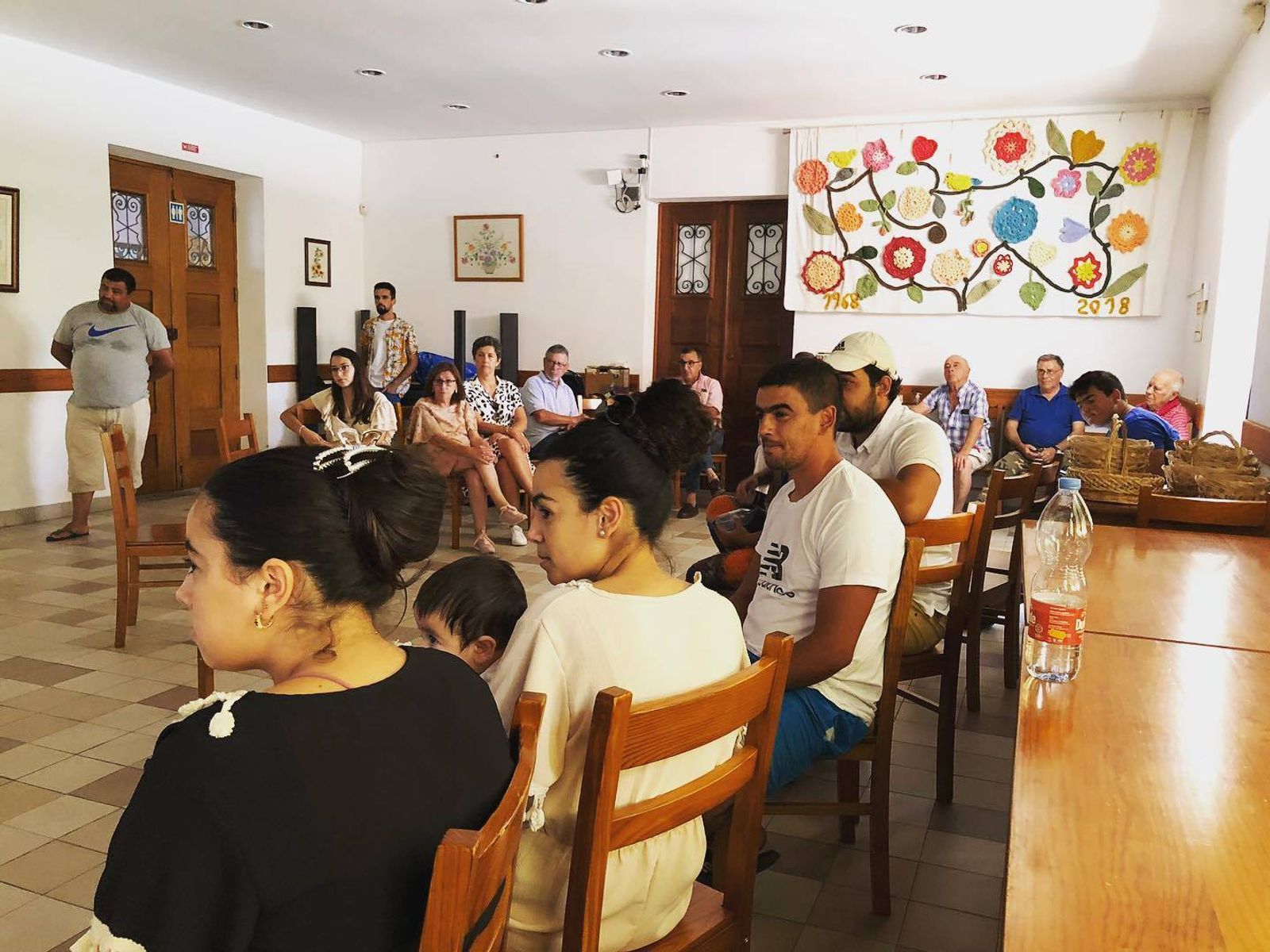 Assembleia comunitária - Escola de País