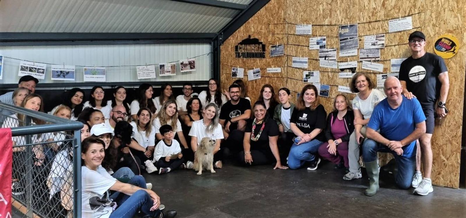 Ação de sensibilização "Água: nosso maior Património" com a participação de todos os voluntários ( 7ª edição)