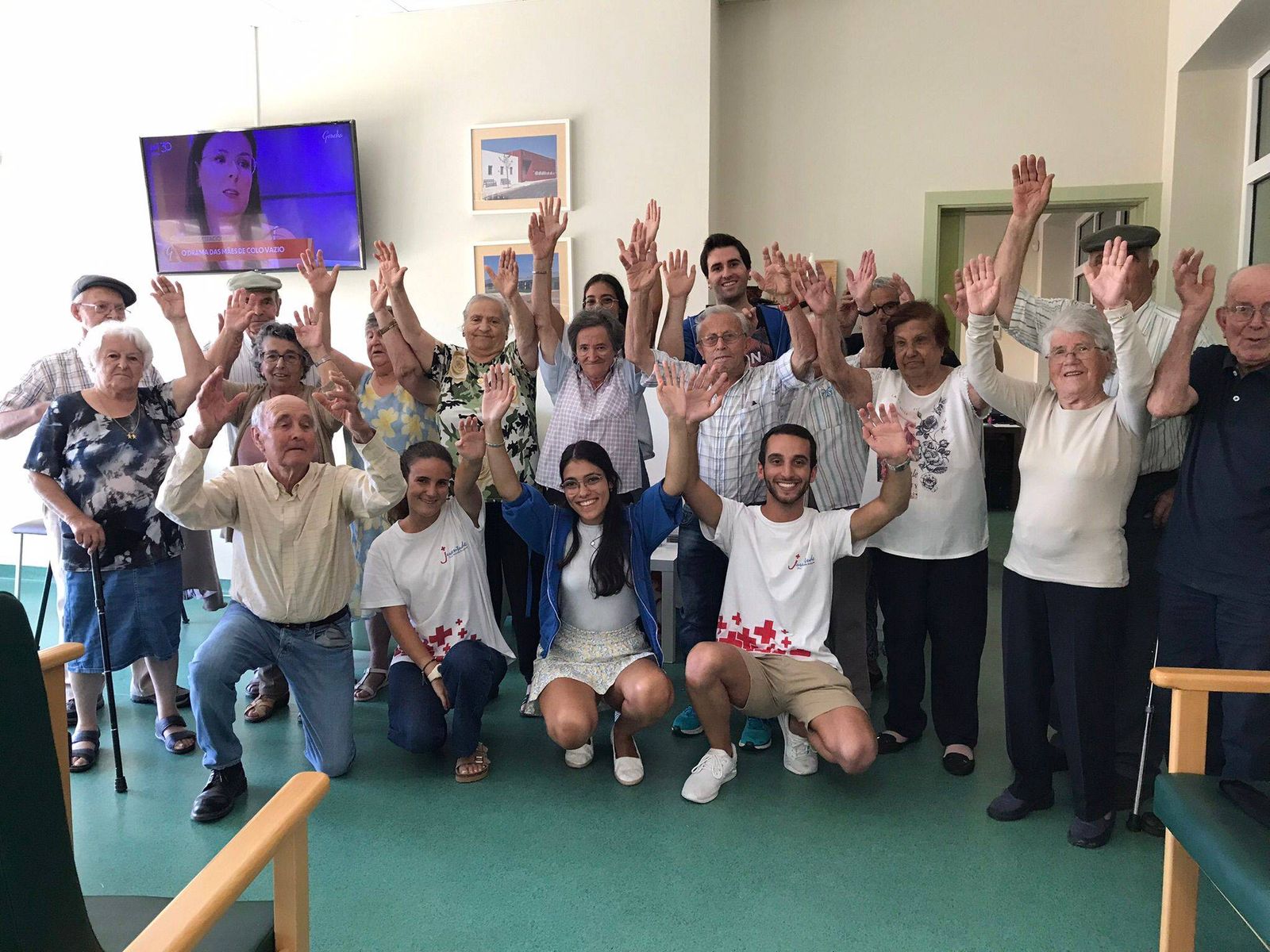 Projeto Intergeracional no Centro de Dia de Turcifal